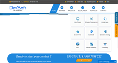 Desktop Screenshot of devsoft.in